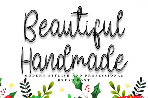 Beautiful Handmade: A Charming Font for Crafters
