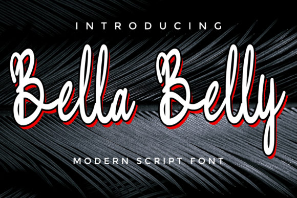 Bella Belly: A Handwritten Font for Creative Web Design