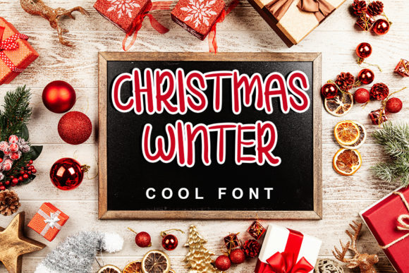 Christmas Winter: A Handwritten Font for Web Design