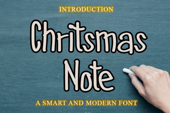Chritsmas Note: A Handwritten Font for Polished Branding