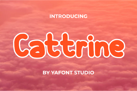 Discover the Charm of Cattrine: A Handwritten Font for Makers