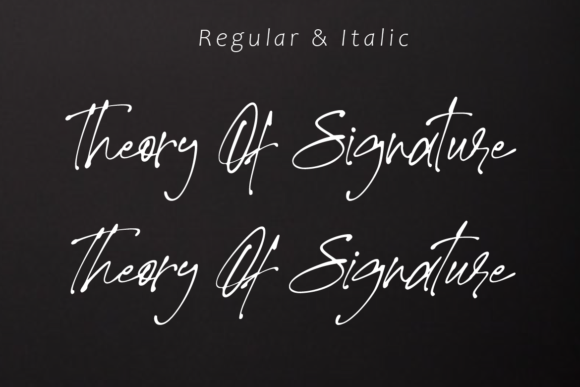 Elevate Your Campaigns with Theory of Signature Font