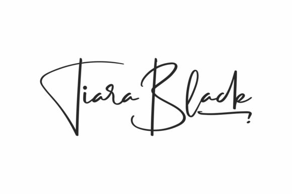 Elevate Your Editorial Design with Tiara Black Font
