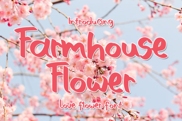 Enhance Your Brand with Farmhouse Flower Font