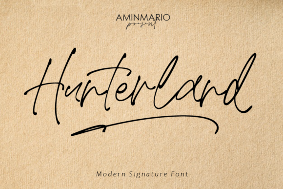 Enhance Your Brand with Hunterland Font