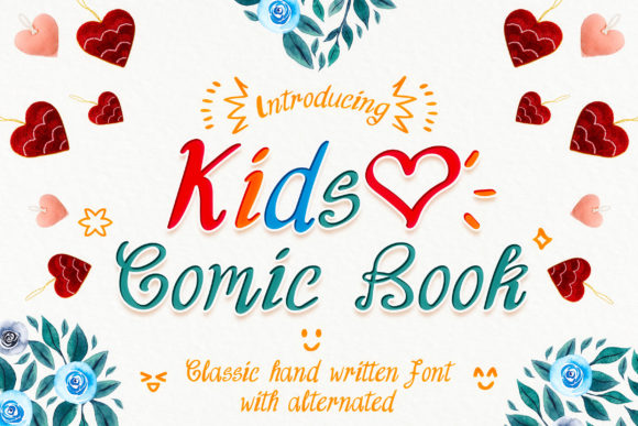 Enhance Your Brand with Kids Comic Book Font