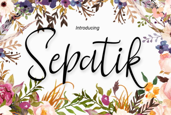 Enhance Your Brand with Sepatik: A Glamorous Script Font