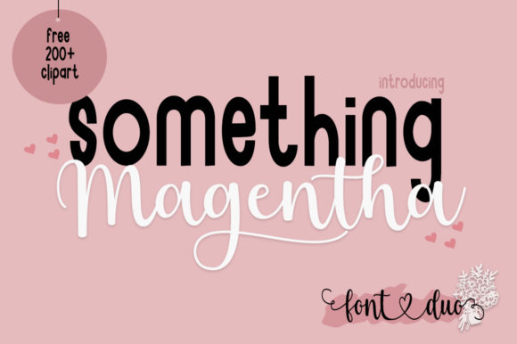 Enhance Your Brand with Something Magentha Font
