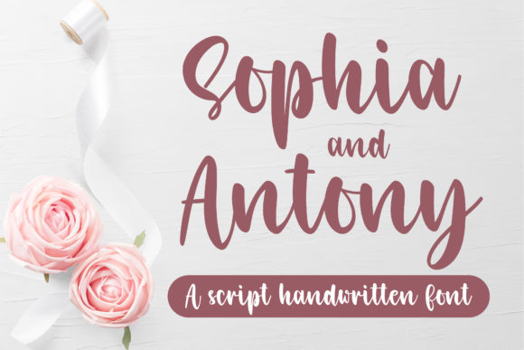 Enhance Your Brand with Sophia and Antony Font
