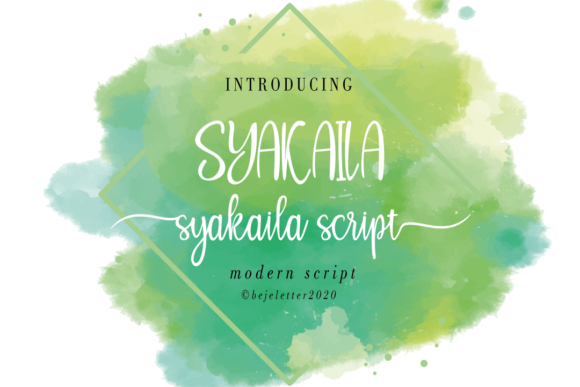 Enhance Your Campaigns with Syakaila: A Modern Script Font