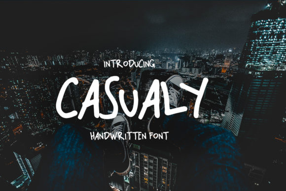 Enhance Your Web Design with Casualy, a Versatile Handwritten Font