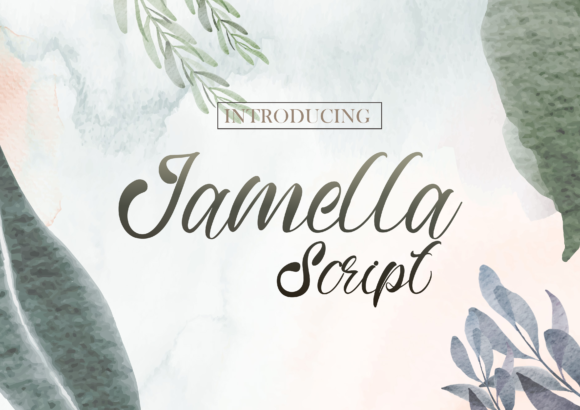 Enhancing Web Design with Jamella: A Delicate Handwritten Font