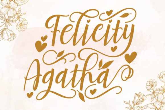Felicity Agatha: A Handwritten Font for Elegant Web Design