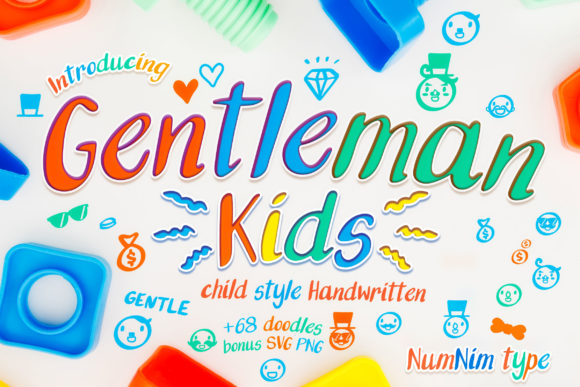 Gentleman Kids: A Charming Handwritten Font for Web Design