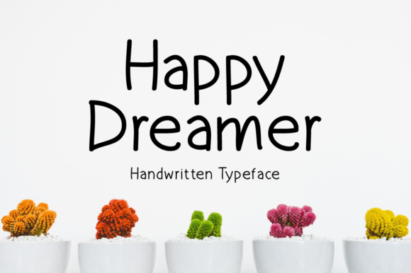 Happy Dreamer: A Font for Creative and Playful Designs