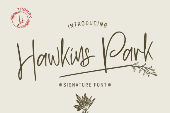 Hawkins Park: A Handwritten Font for Stunning Web Design