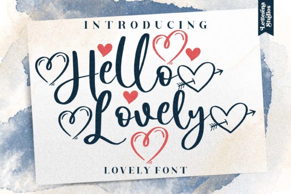 Hello Lovely: A Handwritten Font for Elegant Web Design