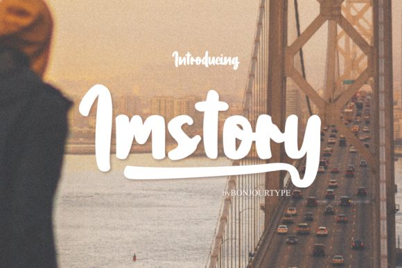 Imstory: A Delicate Handwritten Font for Editorial Elegance