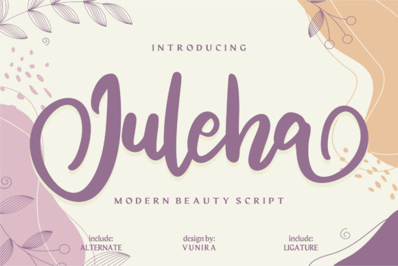 Juleha: A Delicate Handwritten Font for Charming Branding