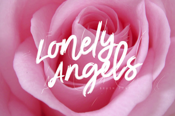 Lonely Angels: A Bold and Stylish Font for Crafters