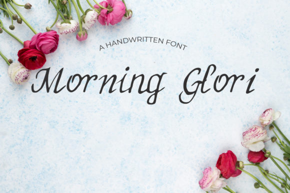 Morning Glori: A Script Amp Font for Elegant Projects