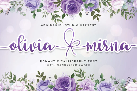 Olivia Mirna: A Handwritten Font for Editorial Elegance