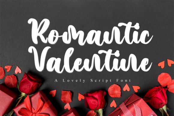 Romantic Valentine: A Stylish Script Font for Crafters
