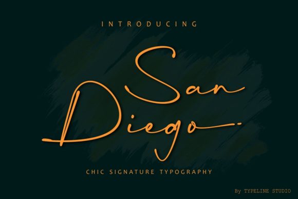 San Diego: A Handwritten Font for Professional Branding