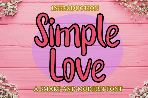 Simple Love: A Handwritten Font for Editorial Charm
