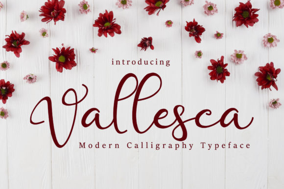 Vallesca: A Charming Script Font for Editorial Design
