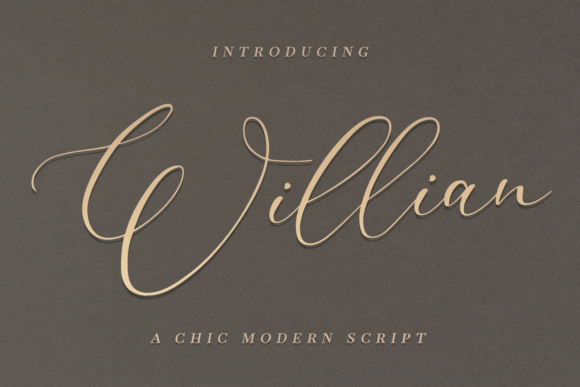 Willian: The Perfect Handwritten Font for Makers