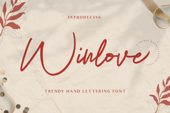 Winlove: A Handwritten Font for Polished Web Design