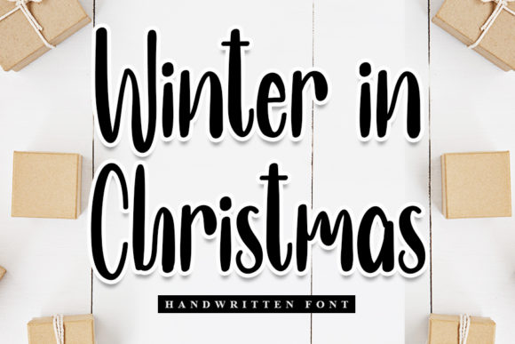 Winter in Christmas: A Handwritten Font for Memorable Campaigns