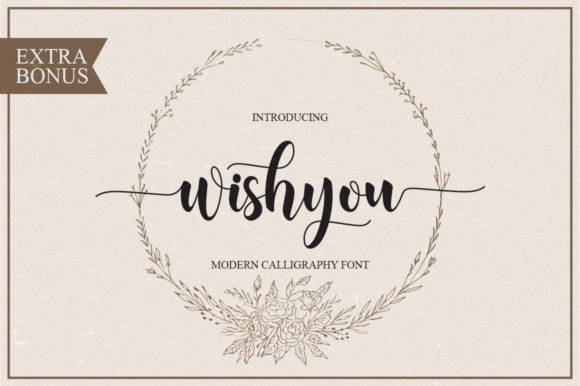 Wishyou: A Script Font with Elegant Charm
